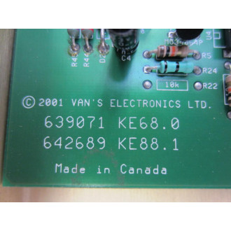 Husky 642689 Circuit Board KE88.1 - Used