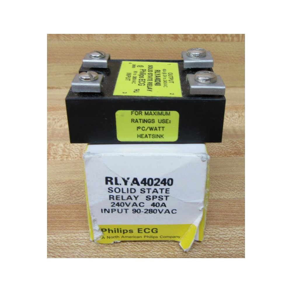 Philips ECG RLYA40240 Solid State Relay Philips ECG RLYA40240 Solid State Relay
