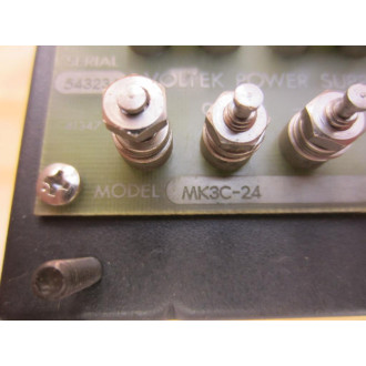 Voltek MK3C-24 Power Supply MK3C24 - Used