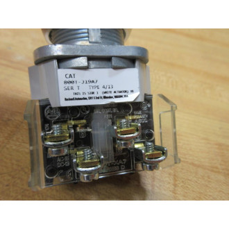 Allen Bradley 800T-J19A7 Selector Switch 800TJ19A7