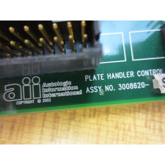 aii 3008620 Plate Handler Control Board 3008620-01 - Used
