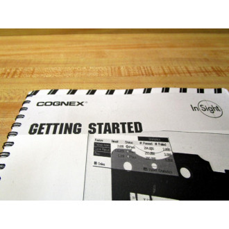 Cognex 590-6280 In-Sight Getting Started Manual 5906280 - Used