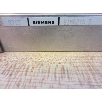 Siemens 6DD1611-0AD0 SIMADYN D MM11 Memory Module 6DD16110AD0 - Used