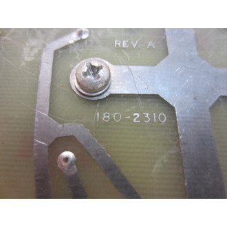 SCI 080-2310-4 Static AC Switch Card 180-2310 Rev.A - Used