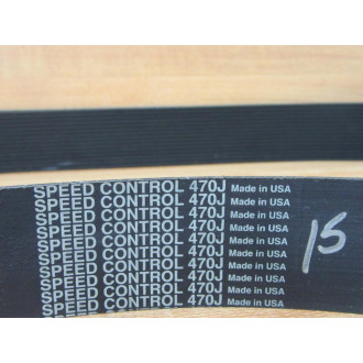 Speed Control 470J15 Multi-Rib Belt