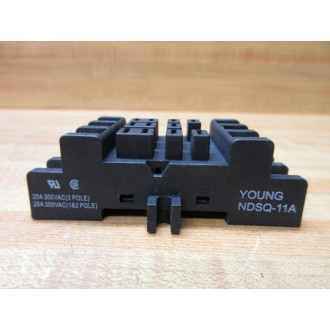 Young NDSQ-11A Relay Socket NDSQ11A - New No Box