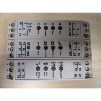 Leuze MSI-mxRx2 Safety Relay - Refurbished