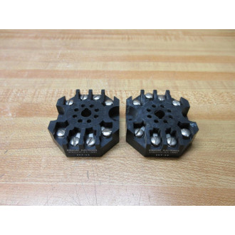 Syracuse Electronics SKP-08 Crouzet Relay Socket SKP08 (Pack of 2) - Used