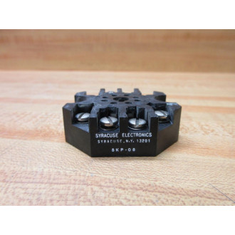 Syracuse Electronics SKP-08 Crouzet Relay Socket SKP08 (Pack of 2) - Used