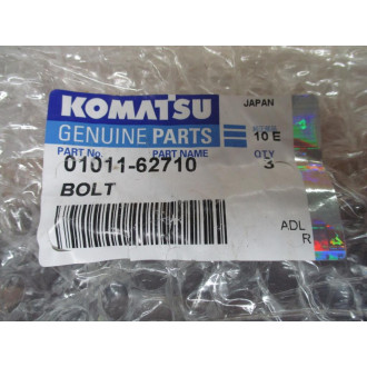 Komatsu 01011-62710 Bolt 0101162710 (Pack of 3)