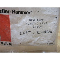 Cutler Hammer 10250TC2N Green Push Button Lens