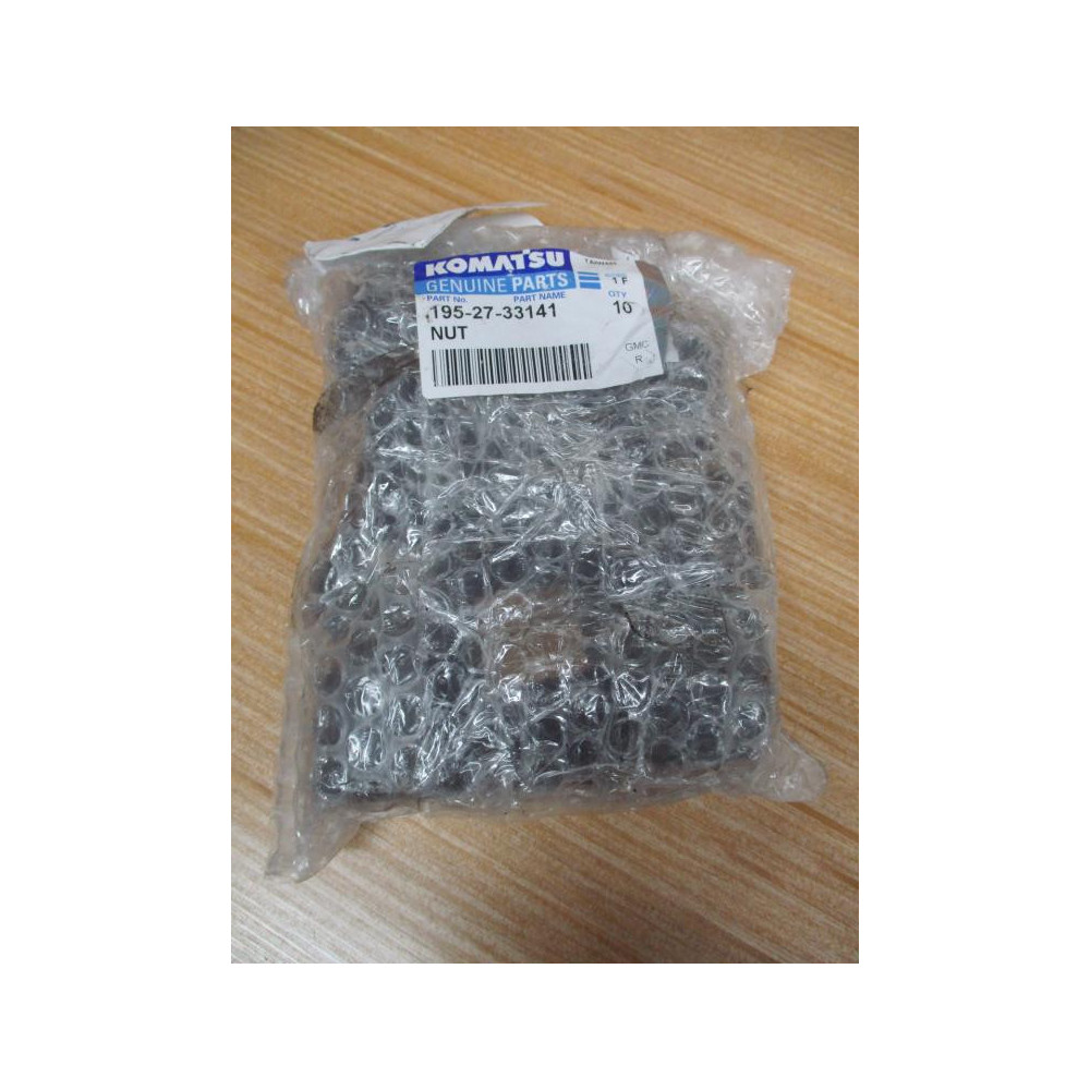 Komatsu 195-27-33141 Nut 1952733141 (Pack of 10)