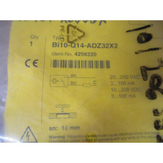 Turck Bi10-Q14-ADZ32X2 Inductive Sensor 4256220
