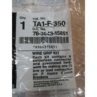 ITE TA1-F-350 Siemens Wire Grip Kit TA1F350 (Pack of 2)