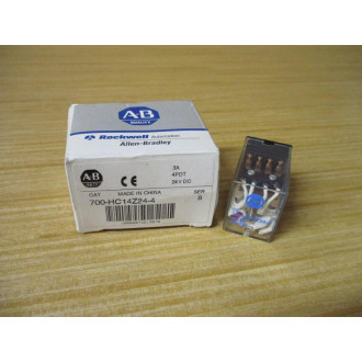 Allen Bradley 700-HC14Z24-4-24V Relay 700-HC14Z24-4-24V DC Ser. B