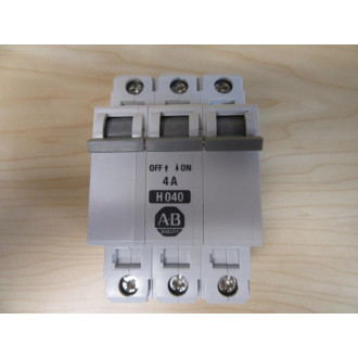 Allen Bradley 1492-CB3 H040 1492CB3H040 Circuit Breaker Ser. C