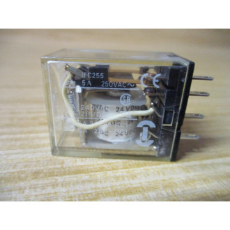 Omron MY2-D-24V DC Relay MY2-D-24VDC - New No Box