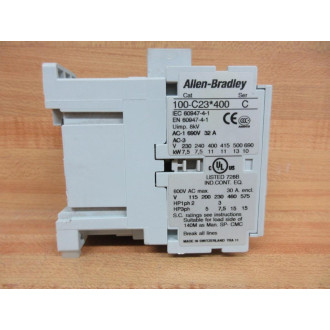 Allen Bradley 100-C23D400 Contactor 100C23D400 - New No Box