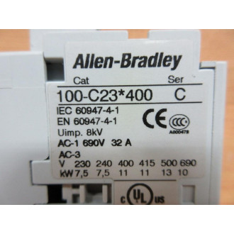 Allen Bradley 100-C23D400 Contactor 100C23D400 - New No Box