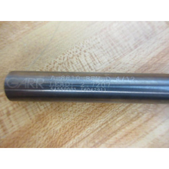 Garr Tool A-8810 Carbide End Mill Lead: 2.7207 A8810