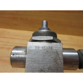 Whitey Swagelok SS-45XF8 Ball Valve SS45XF8 WQuick Disconnect - Used
