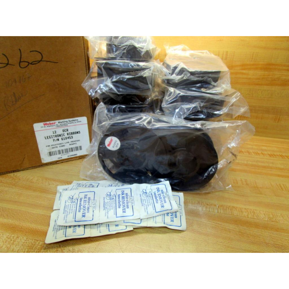 Weber 618453 OCR Legitronic Ribbons (Pack of 12)