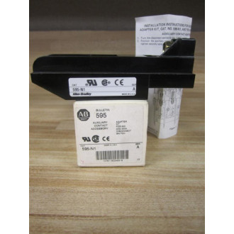 Allen Bradley 595-N1 Auxiliary Contact Accessory 595N1 Series A