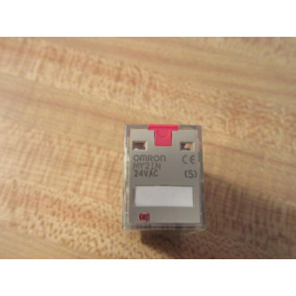 Omron MY2IN-24VAC Relay MY2IN-24V AC (s) - New No Box