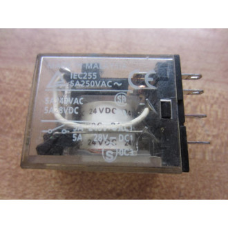 Omron MY2IN-24VDC Relay MY2IN-24V DC - Used