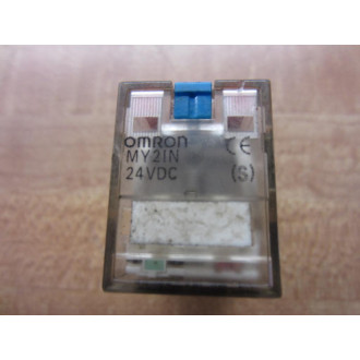 Omron MY2IN-24VDC Relay MY2IN-24V DC (S) - Used