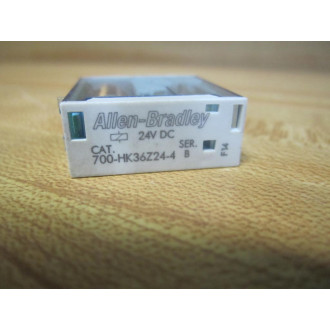 Allen Bradley 700-HK36Z24-4-24V DC Relay 700-HK36Z24-4 -24VDC - New No Box