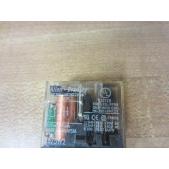 Allen Bradley 700-HK36Z24-4-24V DC Relay 700-HK36Z24-4 -24VDC Ser A - Used