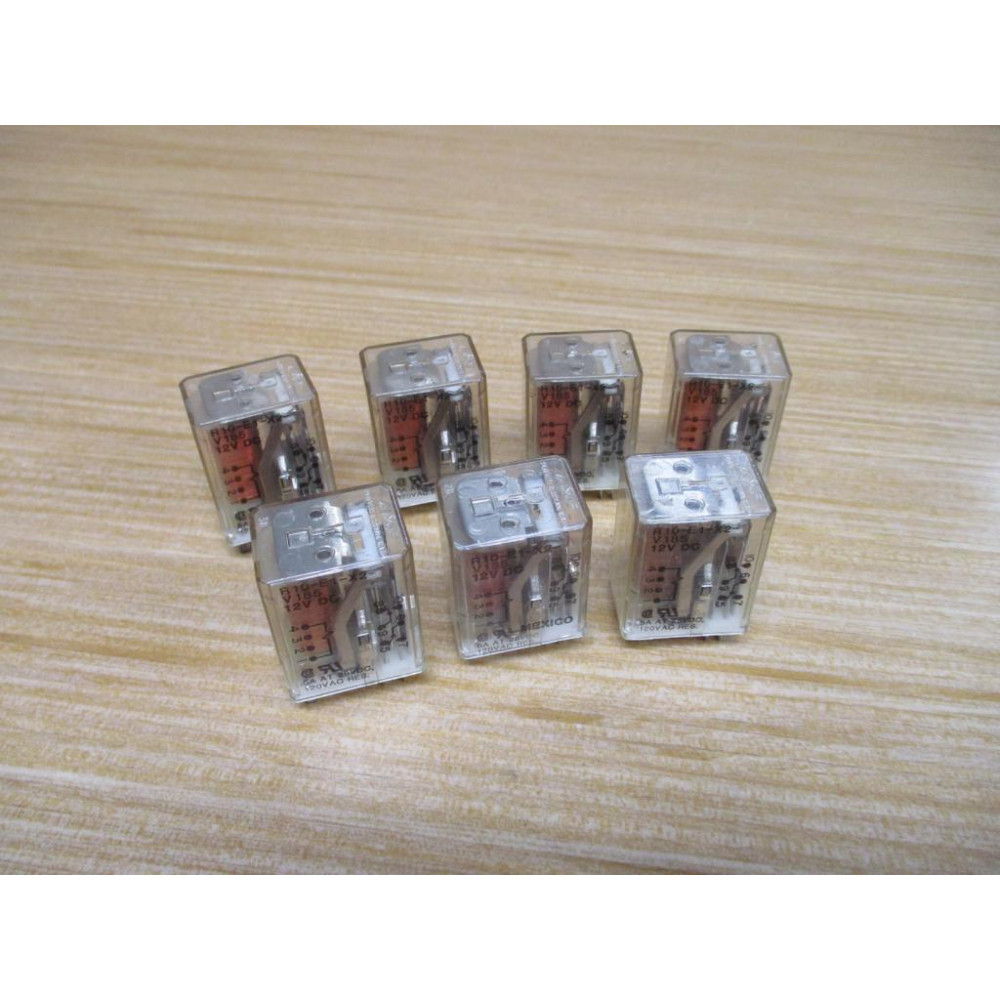 Potter & Brumfield R10-E1-X2-V185 Relay R10E1X2V185 (Pack of 7) - Used