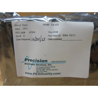 Automation Direct D4-450 Koyo CPU Module D4450 - Refurbished