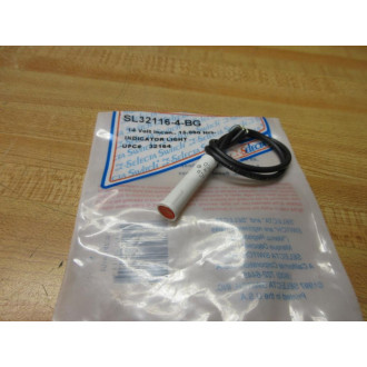 Selecta Switch SL32116-4-BG Amber Indicator Light SL321164BG