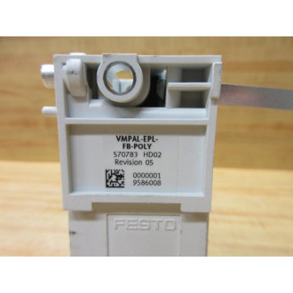 Festo VMPAL-EPL-FB-POLY End Plate 570783 - Used
