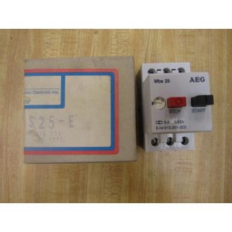 AEG 910-201-203 Motor Starter MBS25  254189