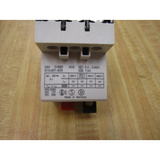 AEG 910-201-203 Motor Starter MBS25  254189