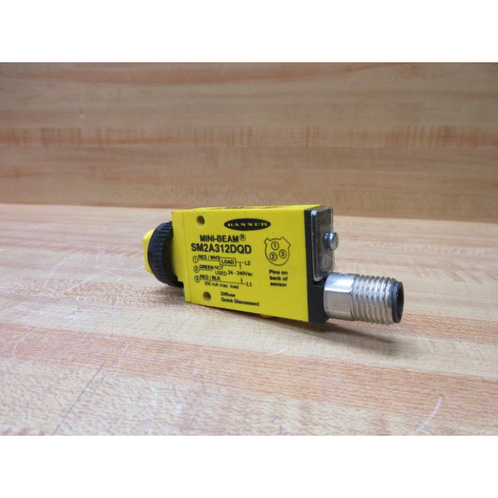 Banner SM2A312DQD Mini-Beam - Used Banner SM2A312DQD Mini-Beam - Used