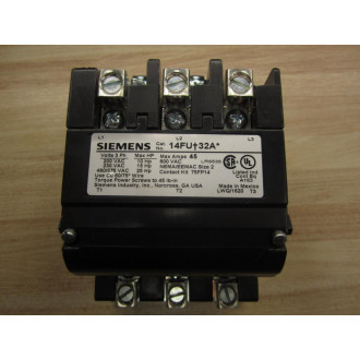 Siemens 14FUF32AF Starter wo Overload Relay - New No Box