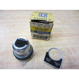 Square D 9001 KS-11B Selector Switch