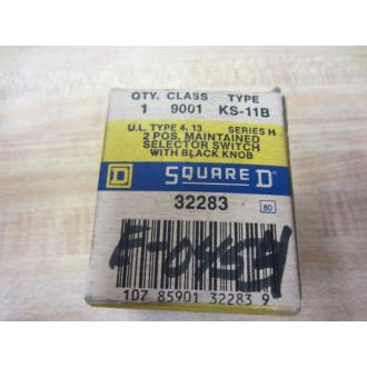 Square D 9001 KS-11B Selector Switch