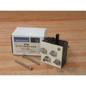 Westinghouse OT1W Oil-Tite Contact Block 0TIW OTIW