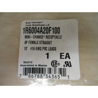 Molex Woodhead 1R6004A20F100 Mini-Change Receptacle