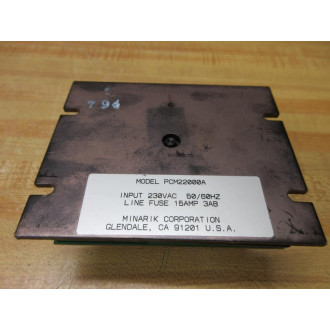 Minarik PCM22000A DC Motor Control - Used