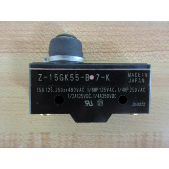 Omron Z-15GK55-B7-K Limit Switch Z15GK55B7K - New No Box