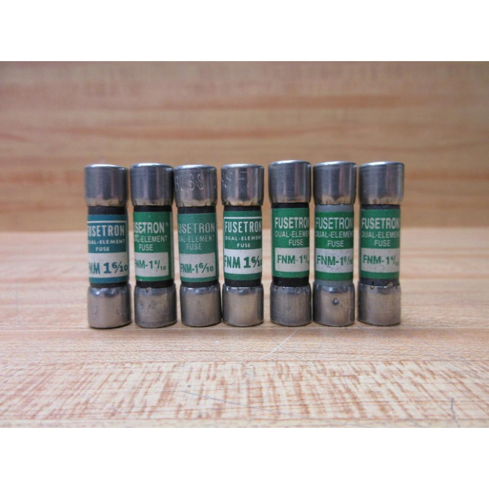Buss FNM-1-610 Bussmann Fuse Cross Ref 6F176 (Pack of 7) - New No Box