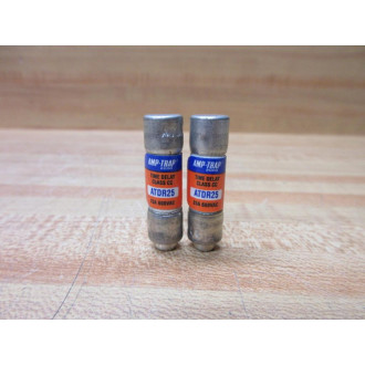 Gould Shawmut Ferraz ATDR25 Mersen Fuse Cross Ref 4ZAX7 (Pack of 2) - New No Box