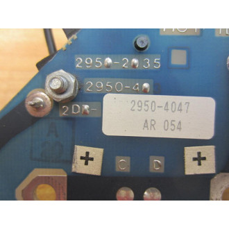 Nidec 2950-4047 Prism Power Board 29504047 - Used