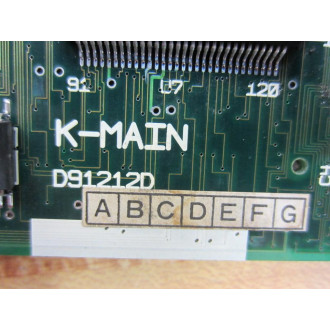 Digital K-MAIN Circuit Board D91212D - Parts Only